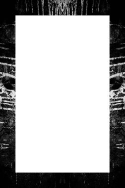 Grunge cadılar bayramı arkaplanı ile vignette