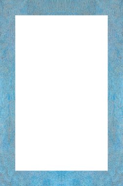 Retro desenli eski boyalı çerçeve