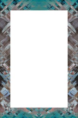 Eski boyanın dokusu ve alçı çatlakları arka planda.