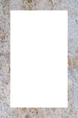 Retro desenli eski boyalı çerçeve