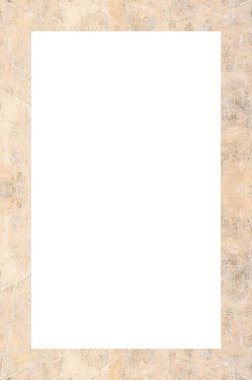 Retro desenli eski boyalı çerçeve