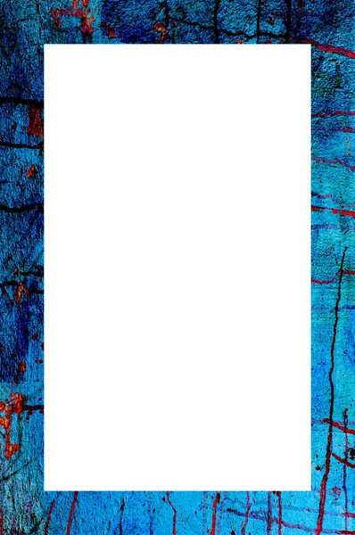 青いトーンの壁の背景 — ストック写真