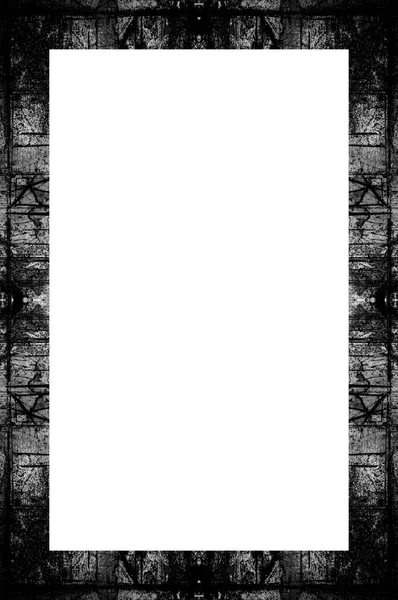 Preto Branco Monocromático Velho Grunge Vintage Resistiu Fundo Abstrato Textura — Fotografia de Stock