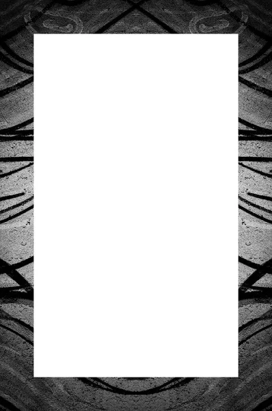 Черный Белый Гранж Виньетка Текстура — стоковое фото