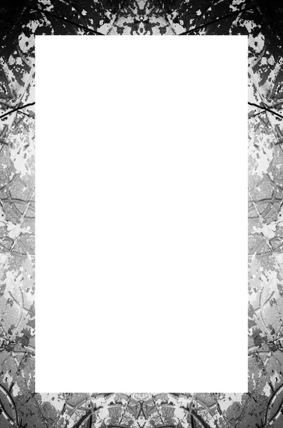 Zwart Wit Grunge Vignet Textuur — Stockfoto