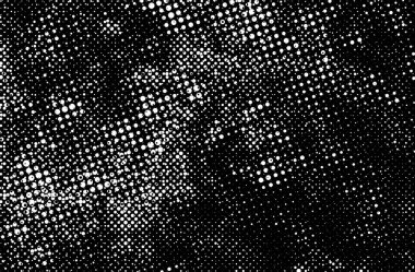 Eski boyanın dokusu ve alçı çatlakları arka planda.