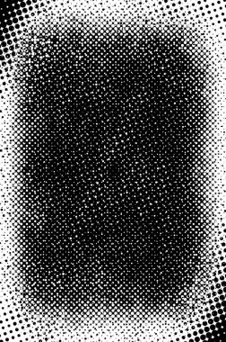 Koyu Grunge Geometrik Deseni