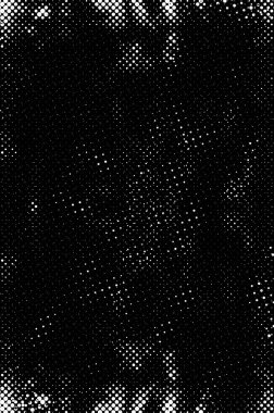 Koyu Grunge Geometrik Deseni