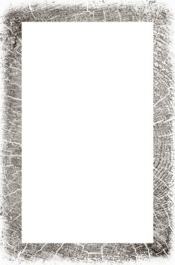 Retro desenli eski boyalı çerçeve