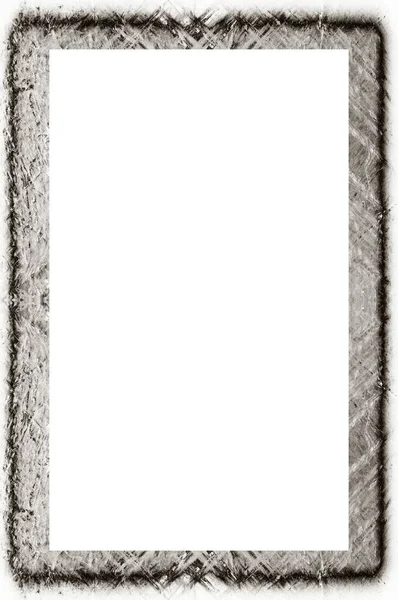 Old Painted Frame Retro Pattern — Stock Photo, Image