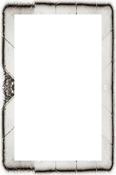 Old Painted Frame Retro Pattern — Stock Photo, Image