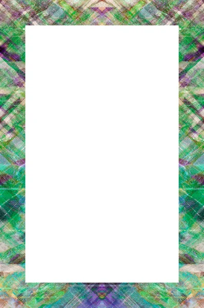 Old Painted Frame Retro Pattern — Stock Photo, Image