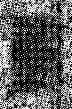 Koyu Grunge Geometrik Deseni