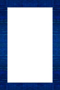 Retro desenli eski boyalı çerçeve