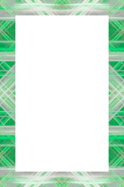 Retro desenli eski boyalı çerçeve