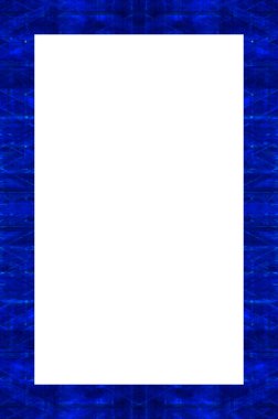 Retro desenli eski boyalı çerçeve