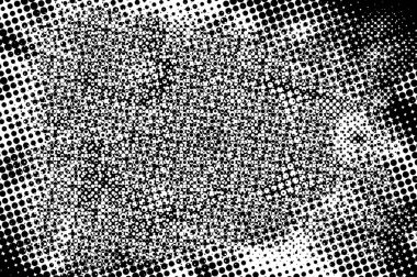 Koyu Grunge Geometrik Deseni