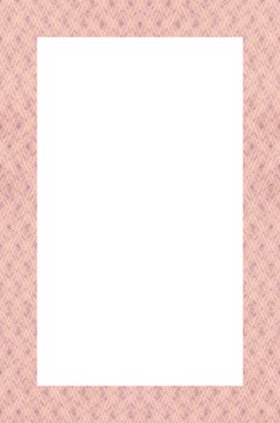 Retro desenli eski boyalı çerçeve