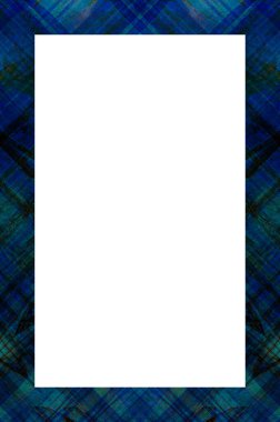 Retro desenli eski boyalı çerçeve