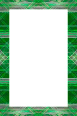 Retro desenli eski boyalı çerçeve