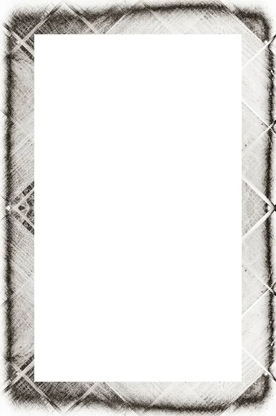 Old Painted Frame Retro Pattern — Stock Photo, Image