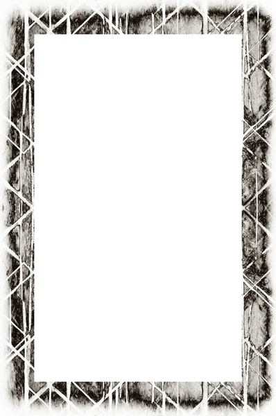 Old Painted Frame Retro Pattern — Stock Photo, Image