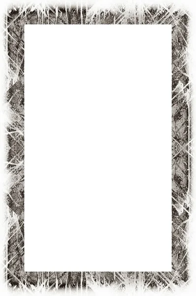 Old Painted Frame Retro Pattern — Stock Photo, Image