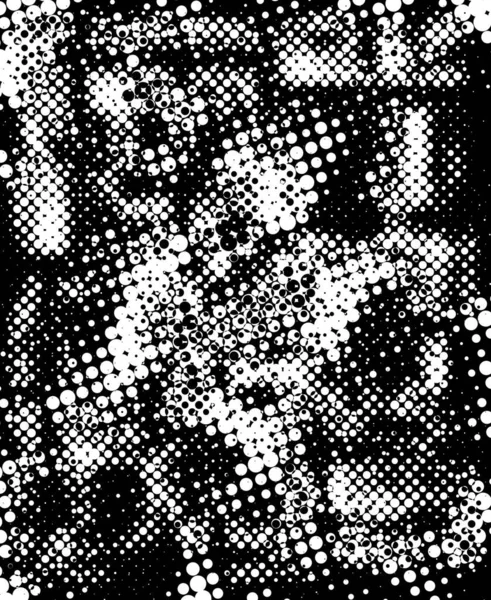 黑白两种颜色的抽象几何纹理单色背景 — 图库照片