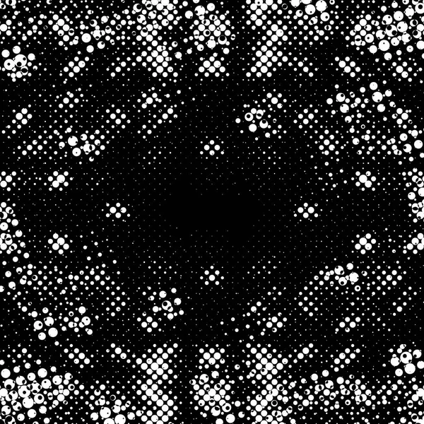 Темный Геометрический Фон Пунктирным Рисунком — стоковое фото