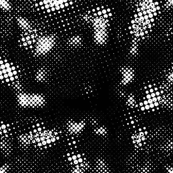 Grunge Background Made Small Black White Circles Abstract Overlay Pattern — Stock Photo, Image