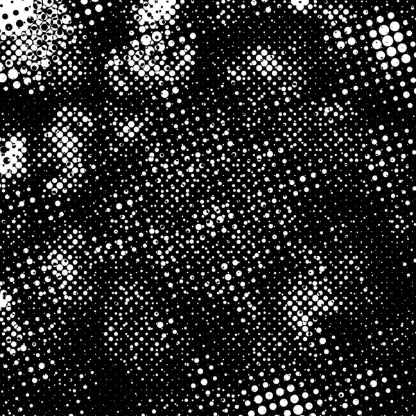 Grunge Hintergrund Aus Kleinen Schwarzen Und Weißen Kreisen Abstraktes Overlay — Stockfoto