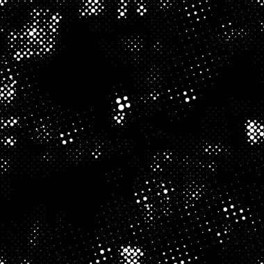 Grunge 'un arka planı küçük siyah ve beyaz halkalardan yapılmıştır. Yuvarlak Şekilli Soyut Kaplama Deseni