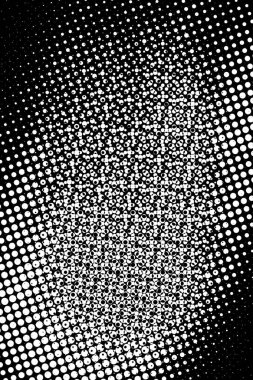 Grunge 'un arka planı küçük siyah ve beyaz halkalardan yapılmıştır. Yuvarlak Şekilli Soyut Kaplama Deseni