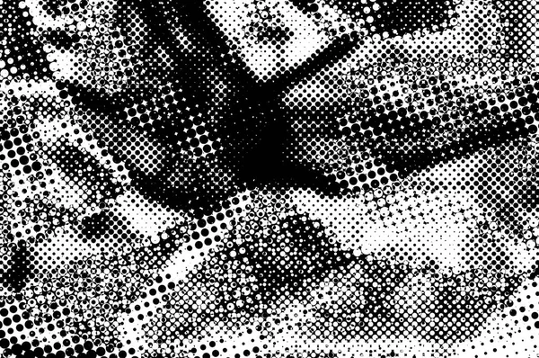 Grunge Hintergrund Abstraktes Overlay Muster Mit Runden Formen — Stockfoto