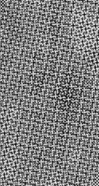Grunge Fondo Hecho Pequeños Círculos Negros Blancos Patrón Superposición Abstracta —  Fotos de Stock