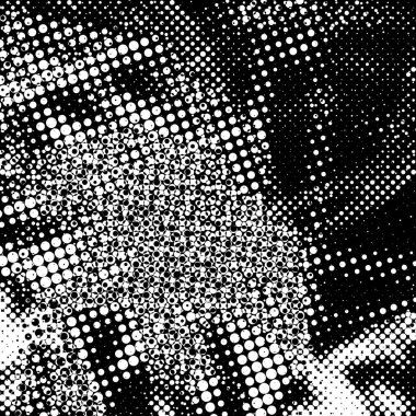 Koyu Dağınık Toz Örtüsü Tehlike Arkaplanı