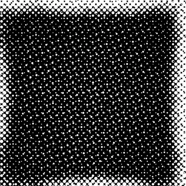 Grunge Background Made Small Black White Circles Abstract Overlay Pattern — стоковое фото