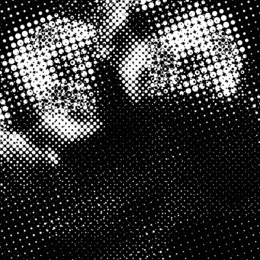 Soyut siyah beyaz grunge desenli arkaplan. 