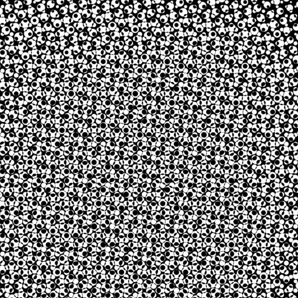 Grunge Tło Wykonane Małych Czarno Białych Kręgów Abstrakcyjny Wzór Nakładki — Zdjęcie stockowe