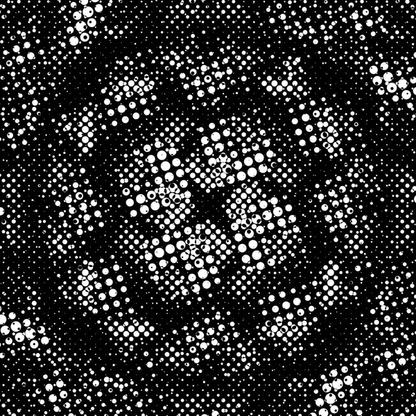 Grunge Background Made Small Black White Circles Abstract Overlay Pattern — стоковое фото