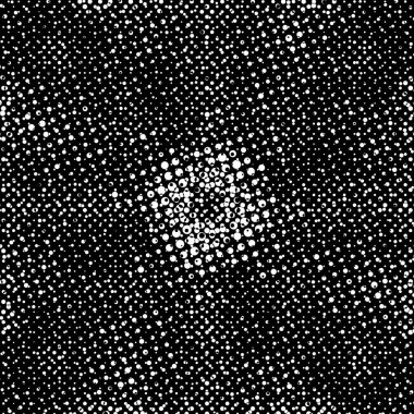 Grunge 'un arka planı küçük siyah ve beyaz halkalardan yapılmıştır. Yuvarlak Şekilli Soyut Kaplama Deseni