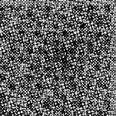 Grunge Siyah ve Beyaz Kentsel Vektör Doku Şablonu.