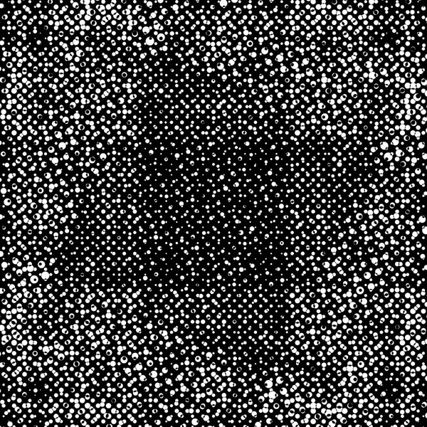 Grunge Background Made Small Black White Circles Abstract Overlay Pattern — Stock Photo, Image