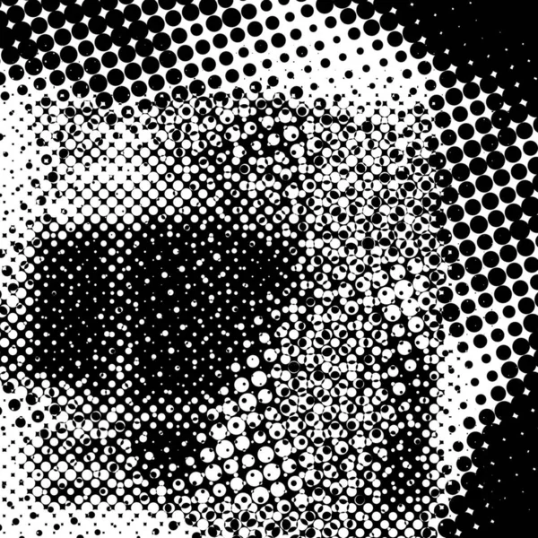 Grunge Background Made Small Black White Circles Abstract Overlay Pattern — стоковое фото