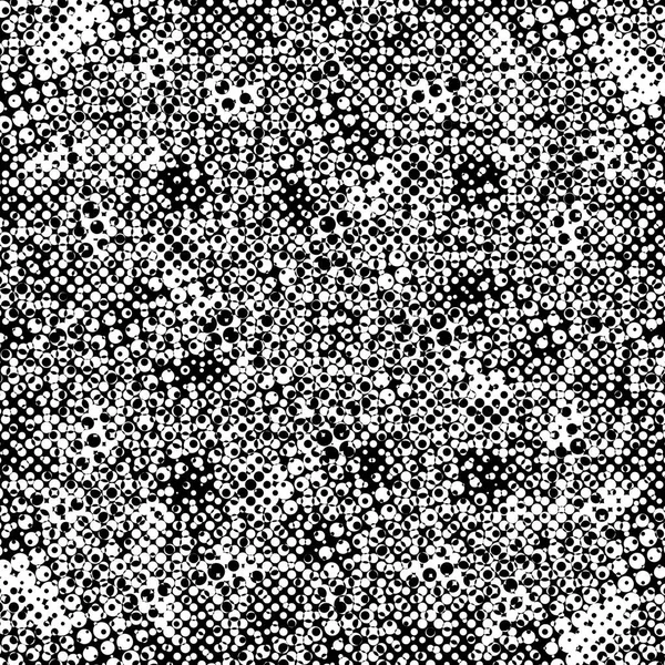 Grunge Background Made Small Black White Circles Abstract Overlay Pattern — стоковое фото