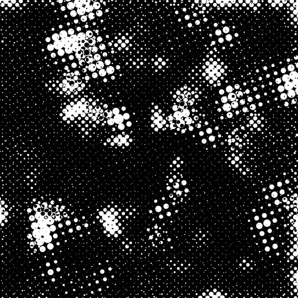 Grunge Fond Fait Petits Cercles Noirs Blancs Modèle Abstrait Superposition — Photo