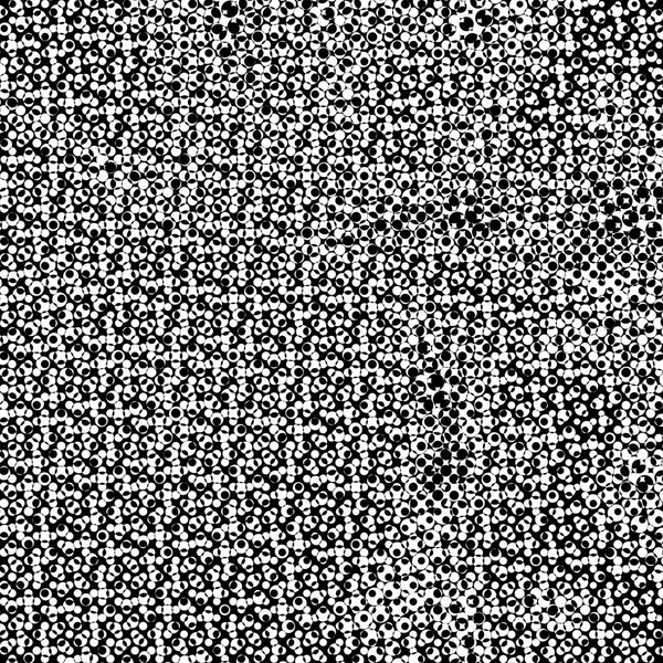 Grunge Fundal Făcut Din Mici Cercuri Albe Negre Model Abstract — Fotografie, imagine de stoc