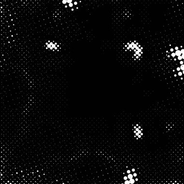 Grunge 'un arka planı küçük siyah ve beyaz halkalardan yapılmıştır. Yuvarlak Şekilli Soyut Kaplama Deseni