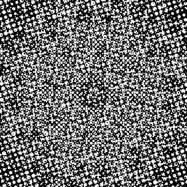 Grunge Background Made Small Black White Circles Dalam Bahasa Inggris — Stok Foto