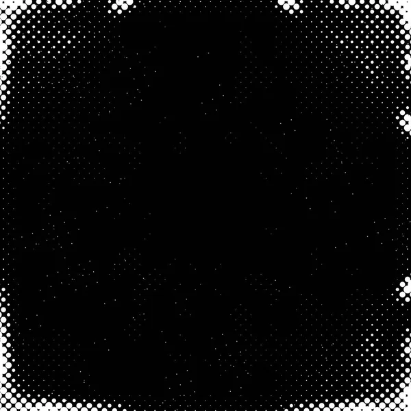 Grunge Background Made Small Black White Circles Abstract Overlay Pattern — стоковое фото